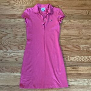 lacoste pink polo dress Lacoste Polo-Style Cotton Dress (Light Pink) | T-shirts, Lacoste, Girls